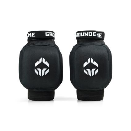 Chrániče kolen Ground Game Muay Thai Logo (Velikost S)