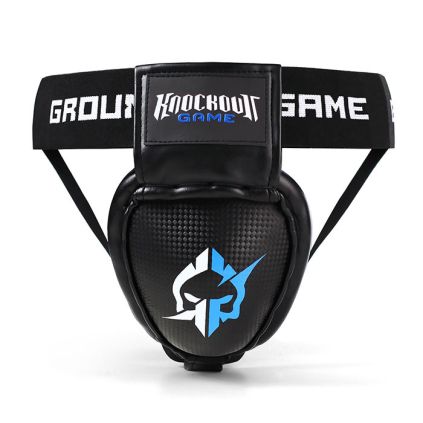 Kovový chránič rozkroku / suspenzor Ground Game Logo (Velikost S)